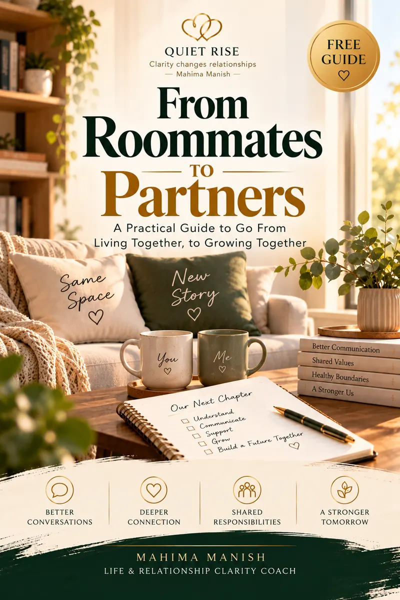 From Roommates to Partners guide cover by Mahima Manish